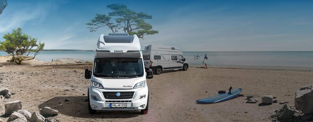 ir a la playa en autocaravana